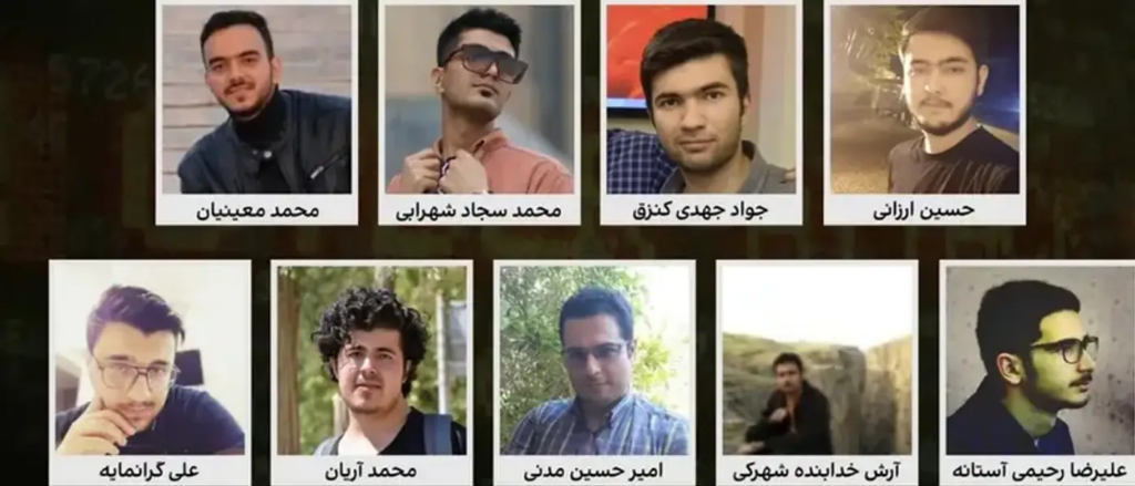 Members of Iran's cyber group “Black Shadow” (Saye-ye Siah in Persian)