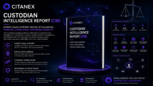 Custodian Intelligence Report (CIR)